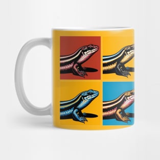 Peter's Banded Skink Pop Art - Cool Lizard Mug